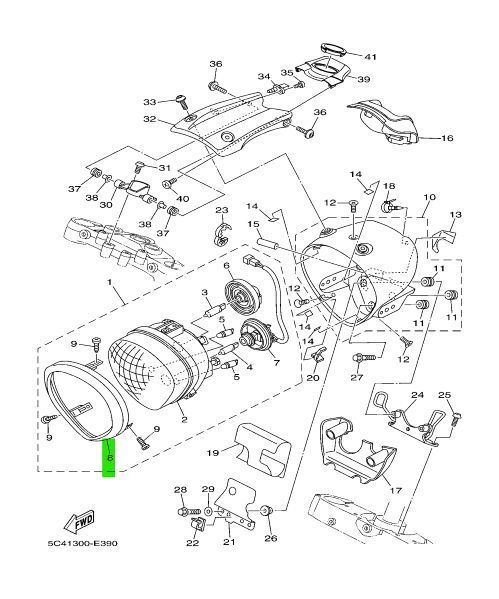 1D7-84315-00 YAMAHA