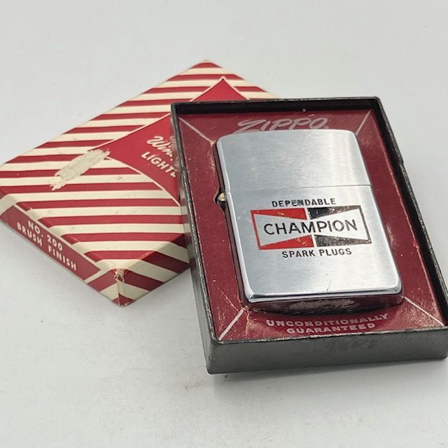 ZIPPO ビンテージ 1958年 CHAMPION SPARK PLUG PAT.2517191