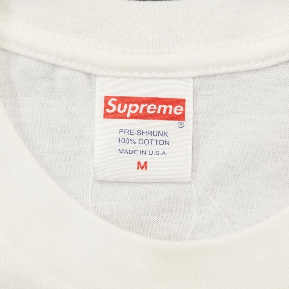 【中古】【未使用】シュプリーム Supreme 2022年秋冬 Chicago Box Logo Tee 半袖Ｔシャツ ホワイト【サイズM】【メンズ】