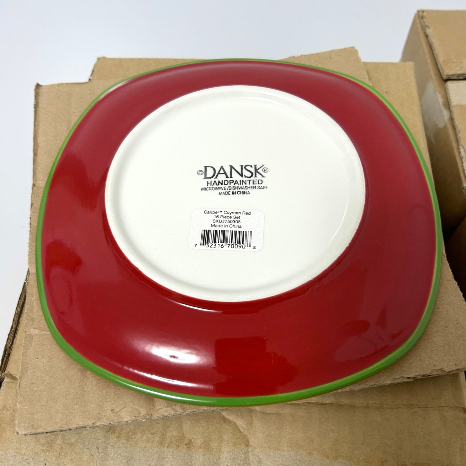 ♥ DANSK ダンスク 食器16個セット マルチカラー 赤青緑 オレンジ ボウル皿 大皿 小皿 マグカップ 深皿 SKLAD-KIRPICHA_RU