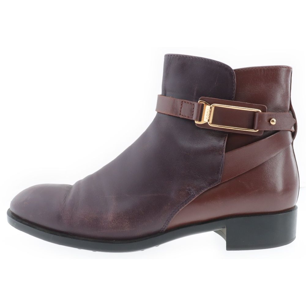 H.！TOD'S トッズ23.5cm ブーティ TOD'S トッズバイカラーブーティー 【公式通販】