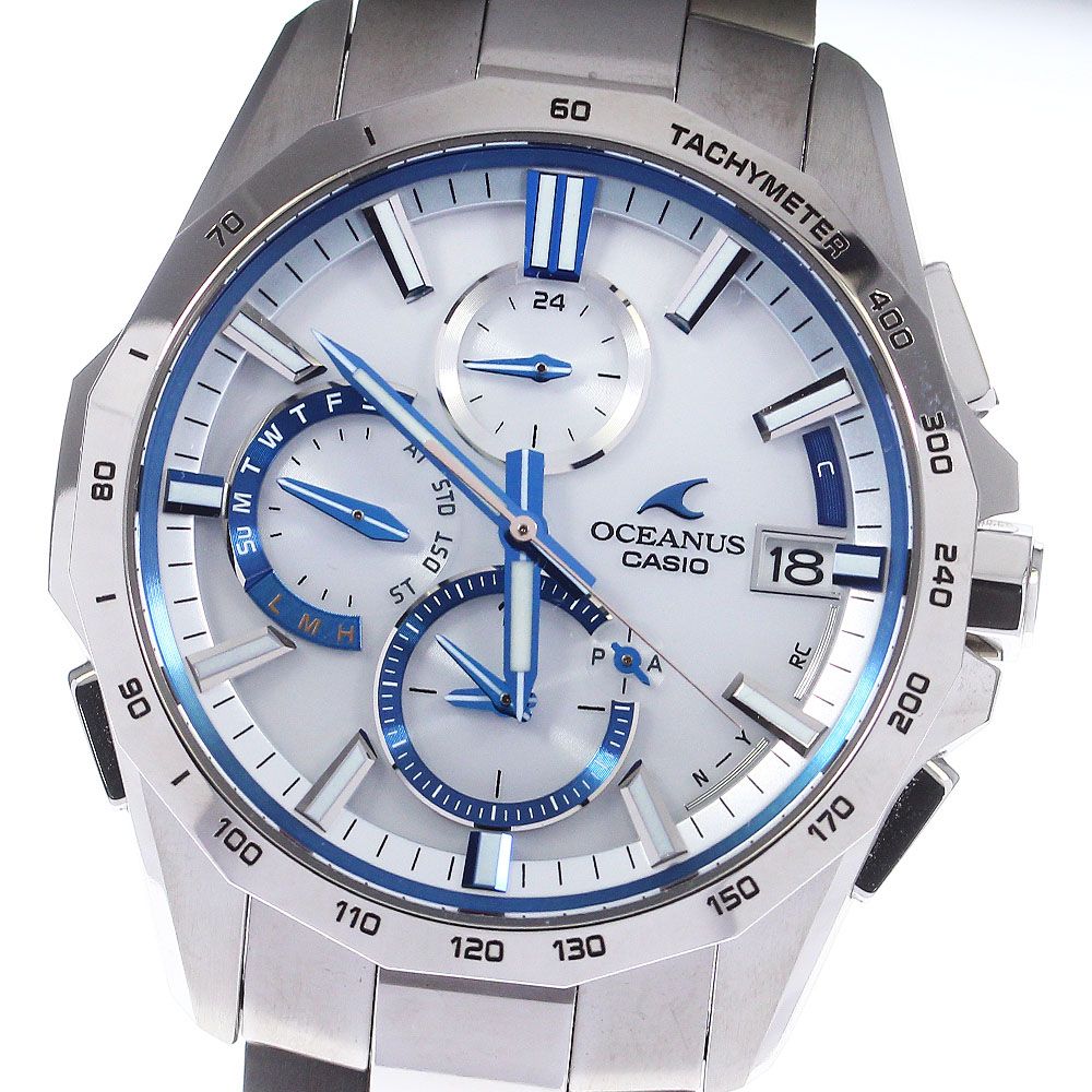 カシオ CASIO OCW-S4000F-7AJF オシアナス Bluetooth搭載 ソーラー電波