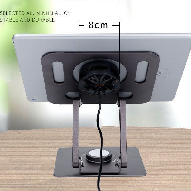 タブレットスタンド 卓上 放熱 高さ調整 360回転  ノートパソコン