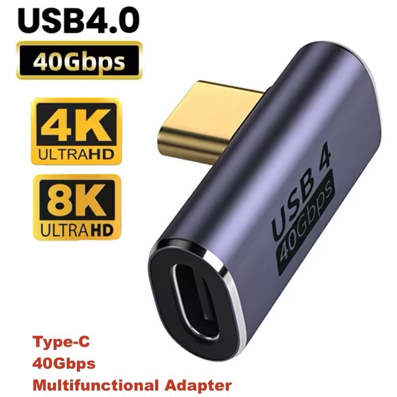 USB Type-C アダプター L型 StyleD（MacBook対応・90度