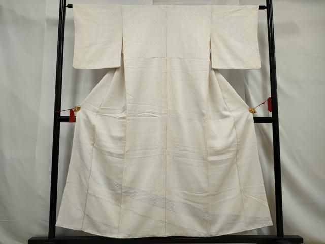 平和屋着物●訪問着　作家物　紬地　総絞り　正絹　逸品　CAAS0382th 平和屋着物○訪問着 作家物 紬地 総絞り 正絹 逸品 CAAS0382th