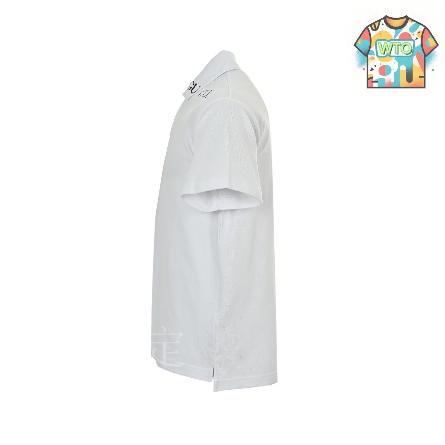 今日特価】Gucci 25ss 衿元アルファベットプリントポロ半袖-1