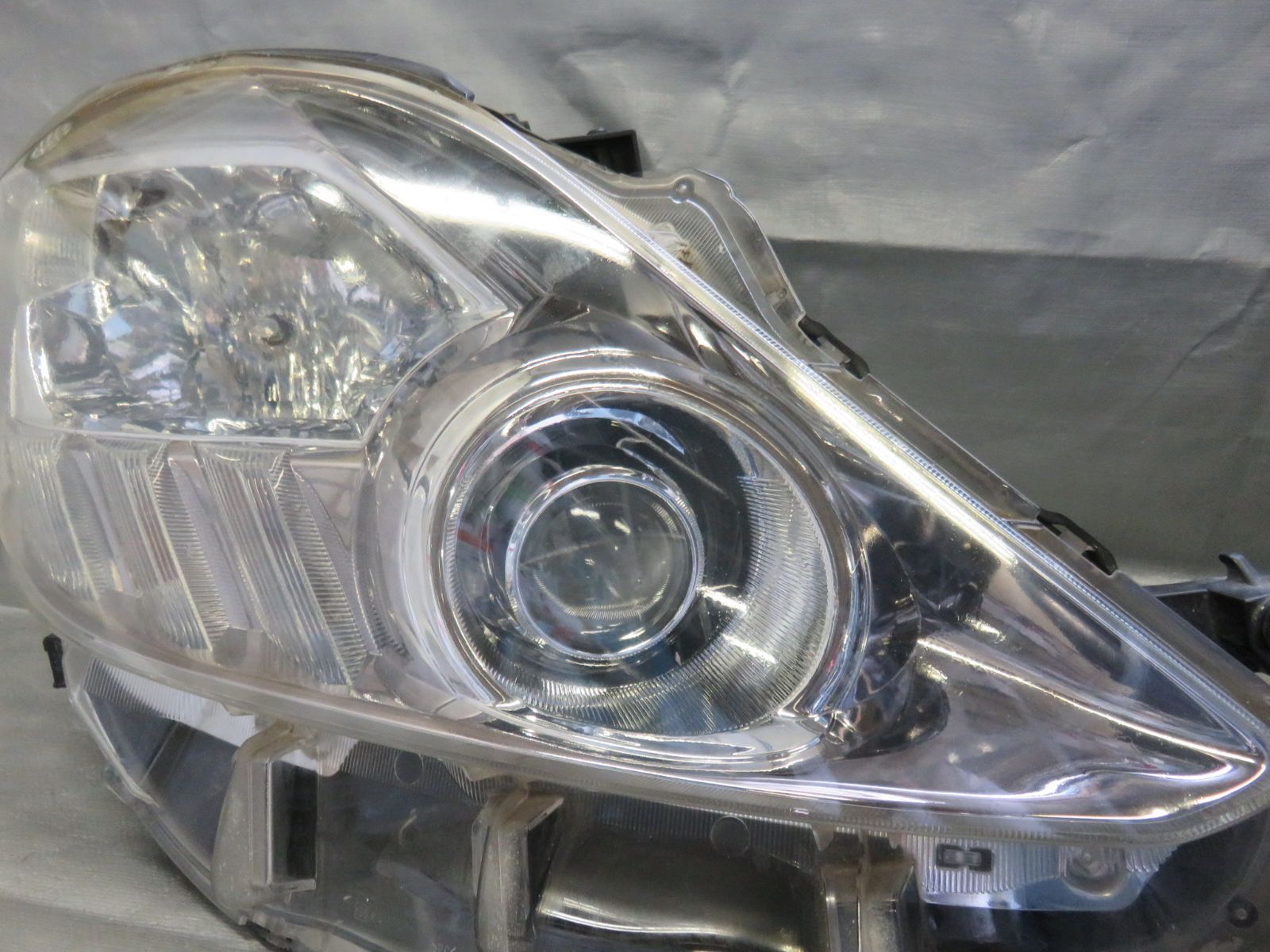 ☆STD7463/点灯OK アルファード20系前期 純正 AFS付/ヘッドライト 運転