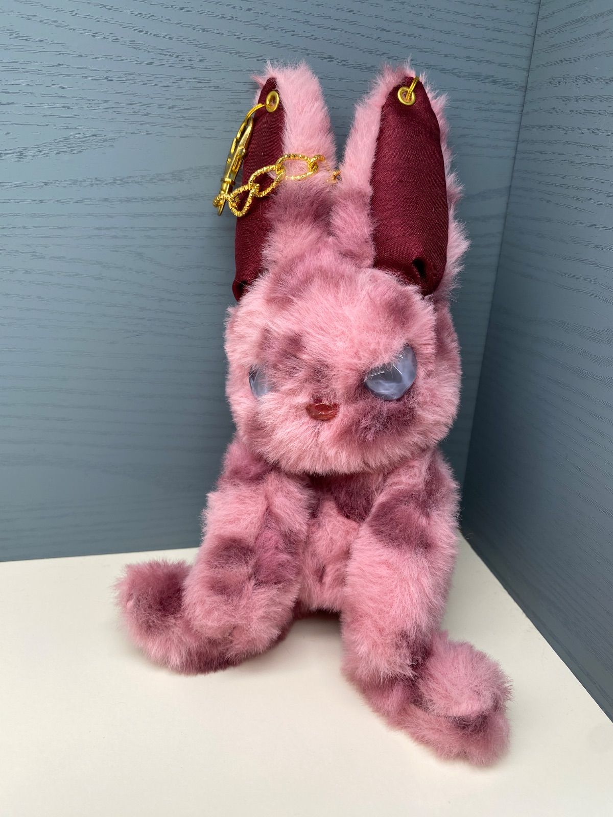 ピョンちゃん　ミニミニパック　新品未使用　うさぎ　ピンク CUTE キュート販売 ぬいぐるみ ふわふわうさぎ S 立ち うす