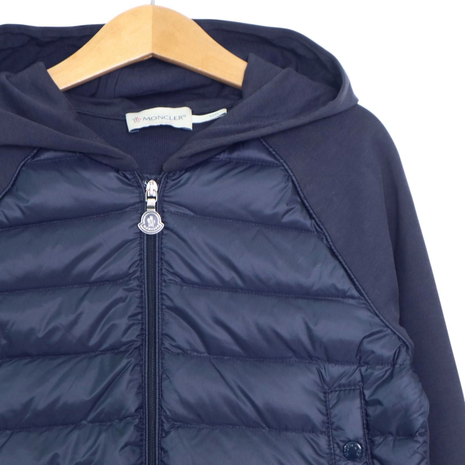 MONCLER モンクレール　ダウンジャケット スウェットコンビ MONCLER（モンクレール）の「MONCLER (モンクレール) ニット