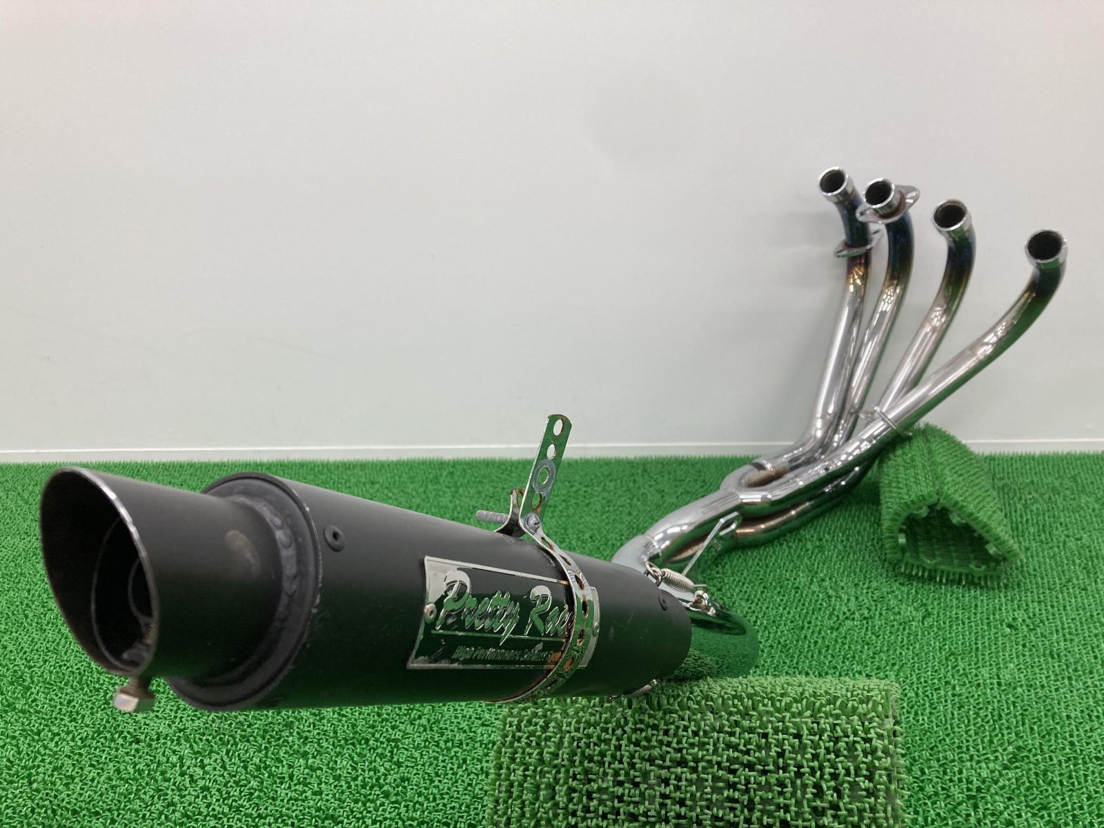 プリティーレーシング製CB400SF マフラー 社外 中古 バイク 部品
