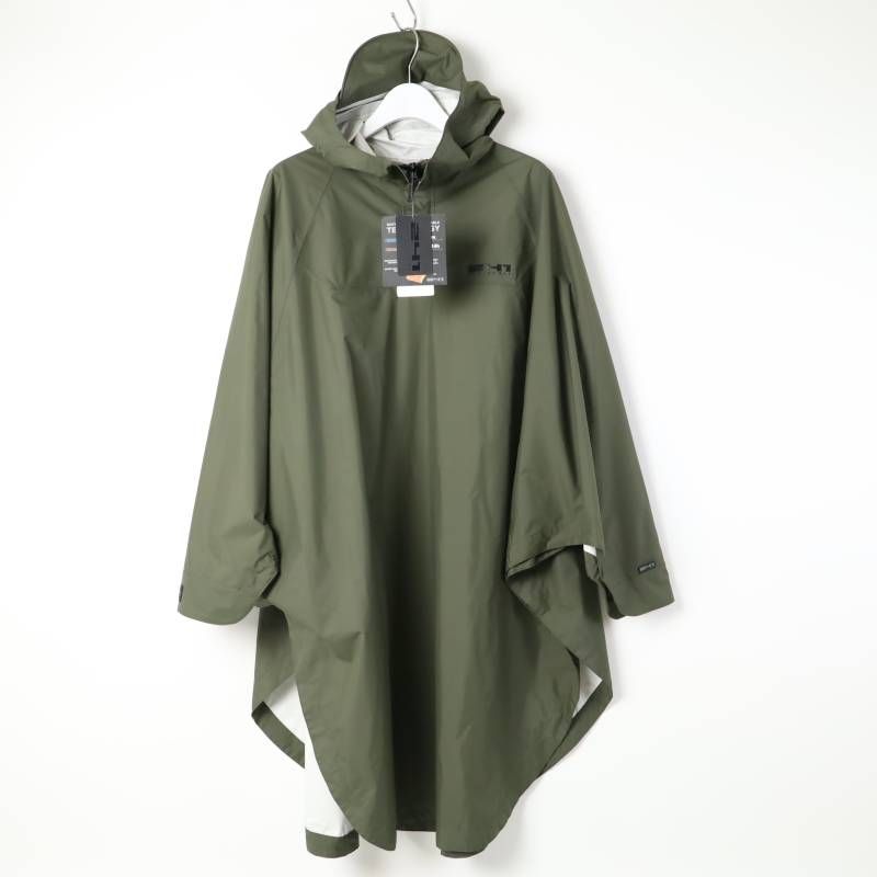 241 トゥーフォーワン エリア241 ポンチョレインコート TWO FOR ON アウトドア タウンユース オリーブ Free size 909