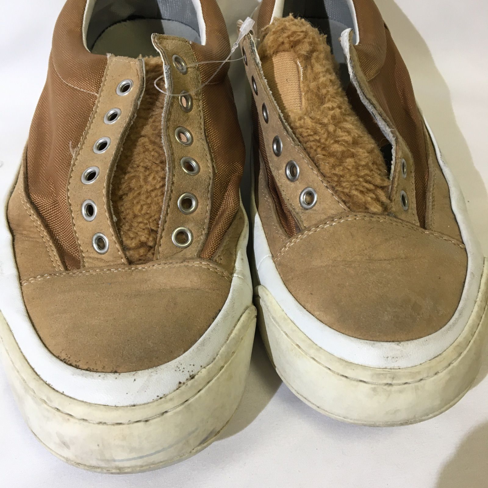 ORPHIC オルフィック スニーカー ブラウン ボア スリッポン 靴 メンズ