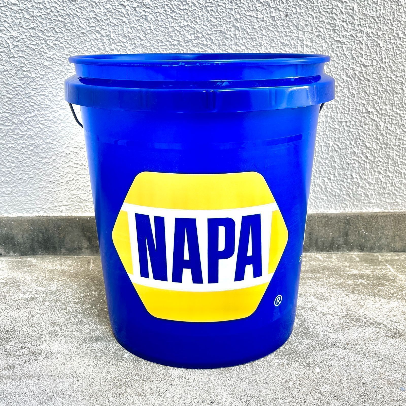 バケツ】アメリカ製 NAPA 5ガロン オートパーツ 自動車部品メーカー