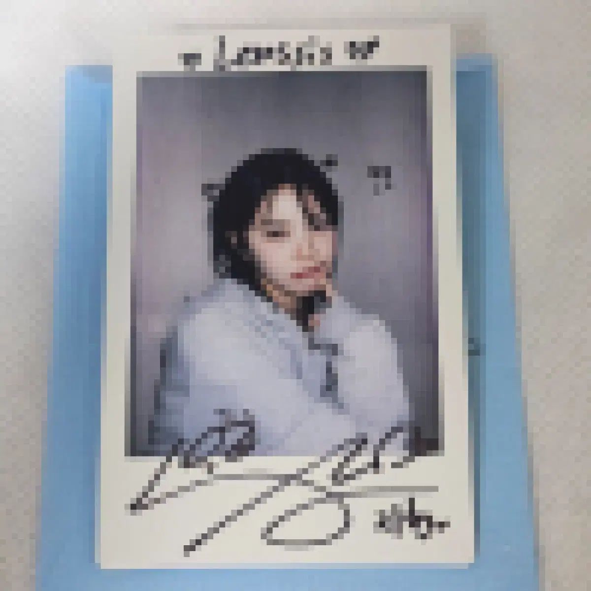 fromis_9 ジホン サインチェキ 直筆 fromis_9 ジホン サインチェキ 直筆