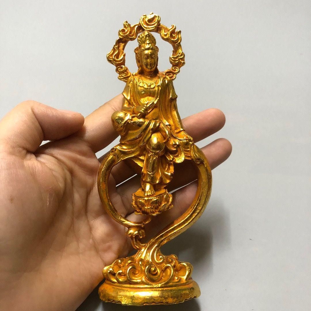 銅器 細工 自在持経観音菩薩仏像 彫刻 開運 風水 工芸品 美術品 置物 銅器 細工 自在持経観音菩薩仏像 彫刻 開運 風水 工芸品 美術品 置物