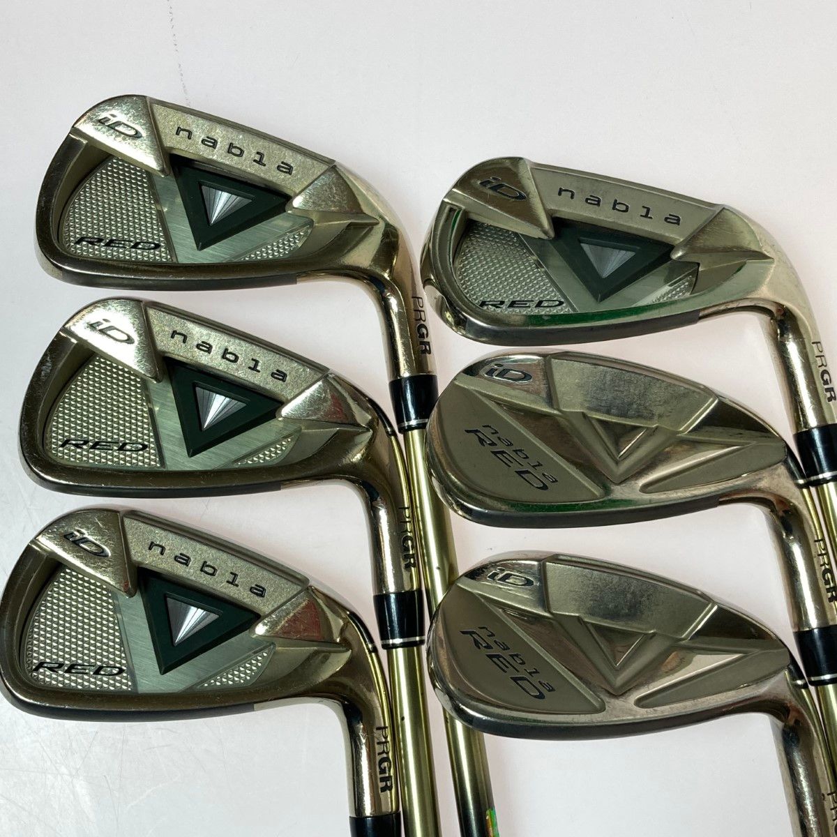 PRGR egg アイアンセット(6,7,8,9,P,A,AS,S)8本カバー有