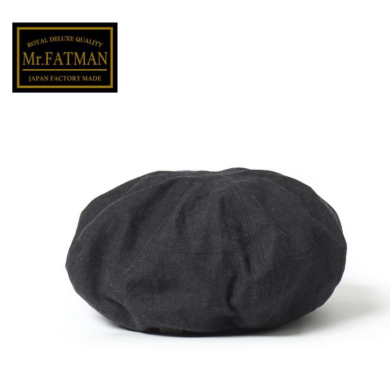 Mr.FATMAN ミスターファットマン 帽子 ベレー VIDKID BERET C|HEMP 5252005