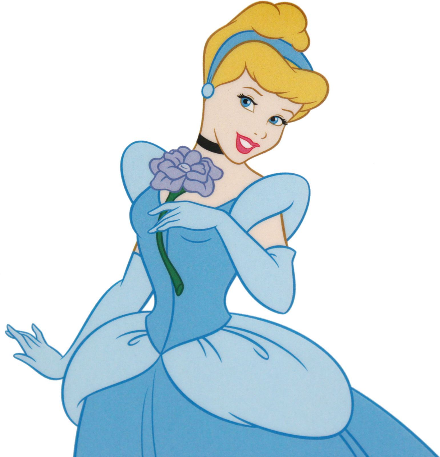 ディズニー セル画「シンデレラ」展示用フック付 額縁カラー選択可