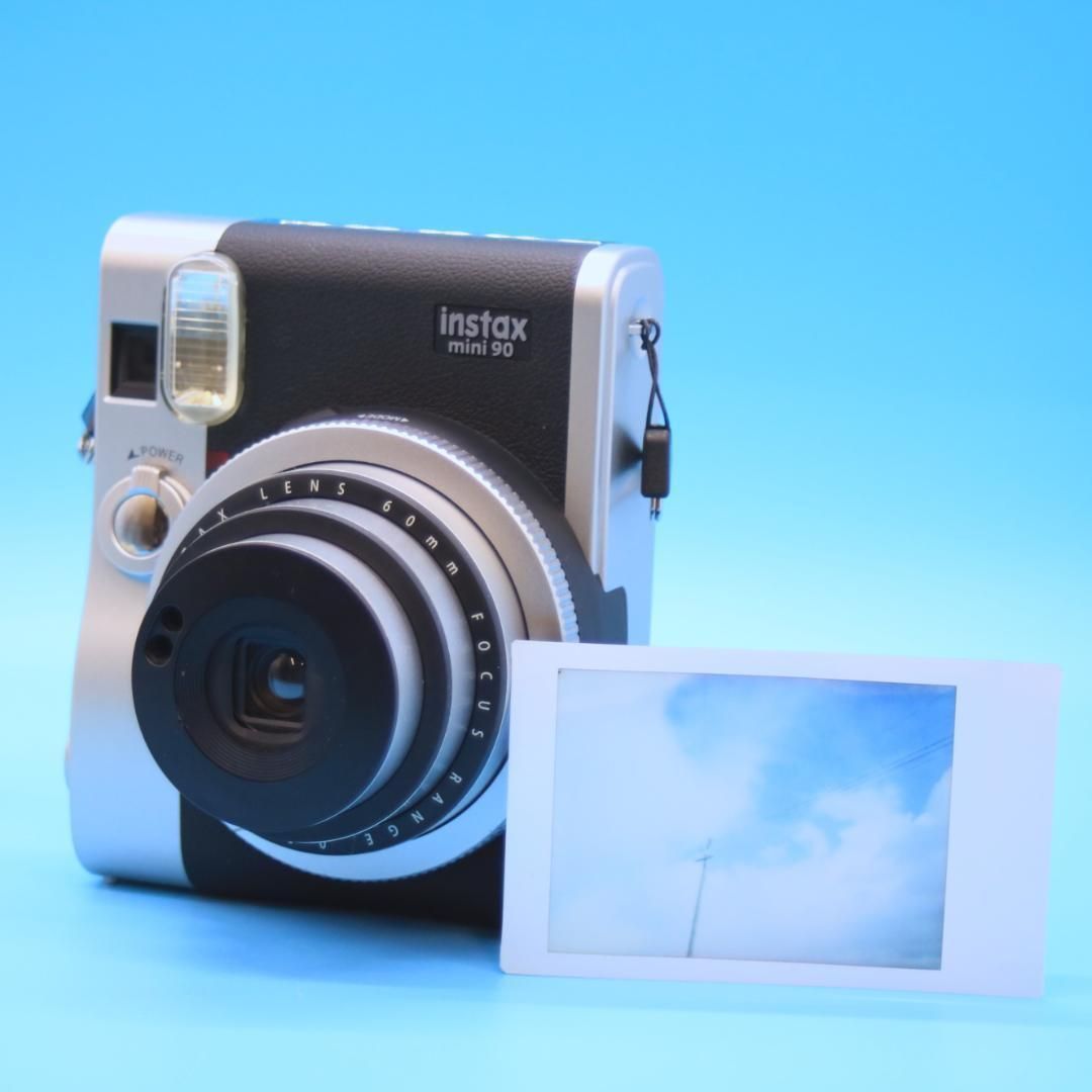 ❁動作品❁簡単にレトロかわいい写真が撮れる◎ FUJIFILM instax mini 90 チェキ ネオクラシック