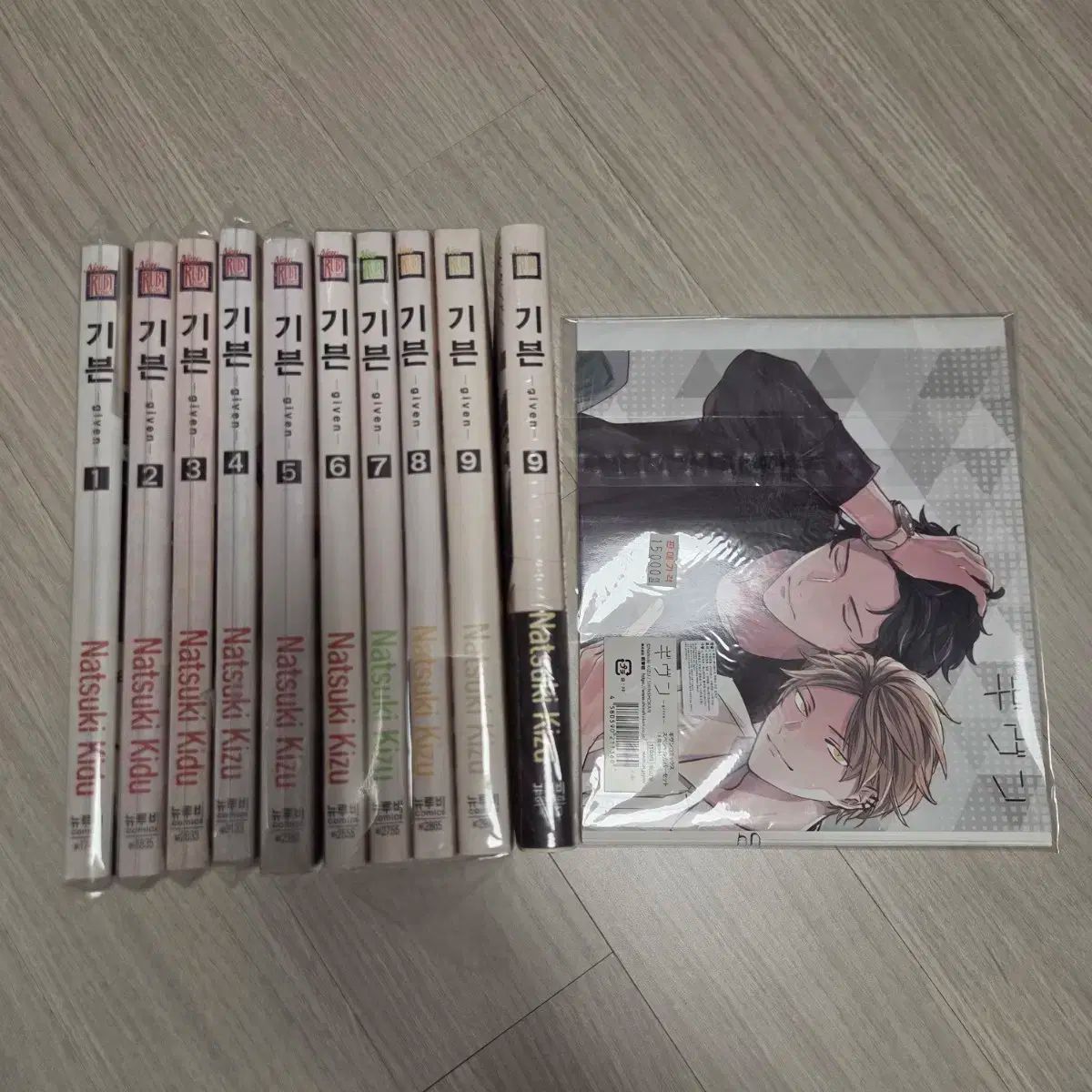 ギヴン 1〜9巻セット全巻セット まとめ売り 新書館 ギヴン 1〜9