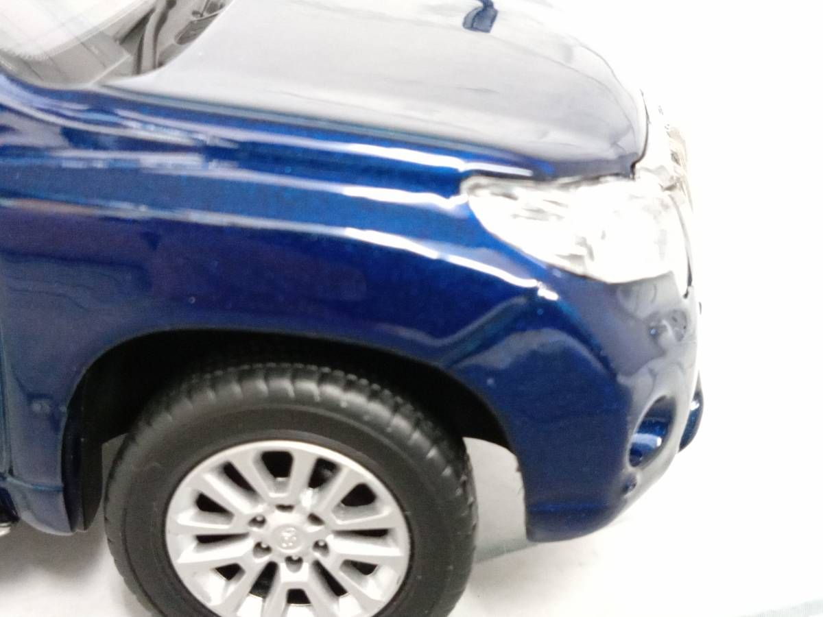 カラーサンプルミニカー TOYOTA ランドクルーザー プラド ダークブルー