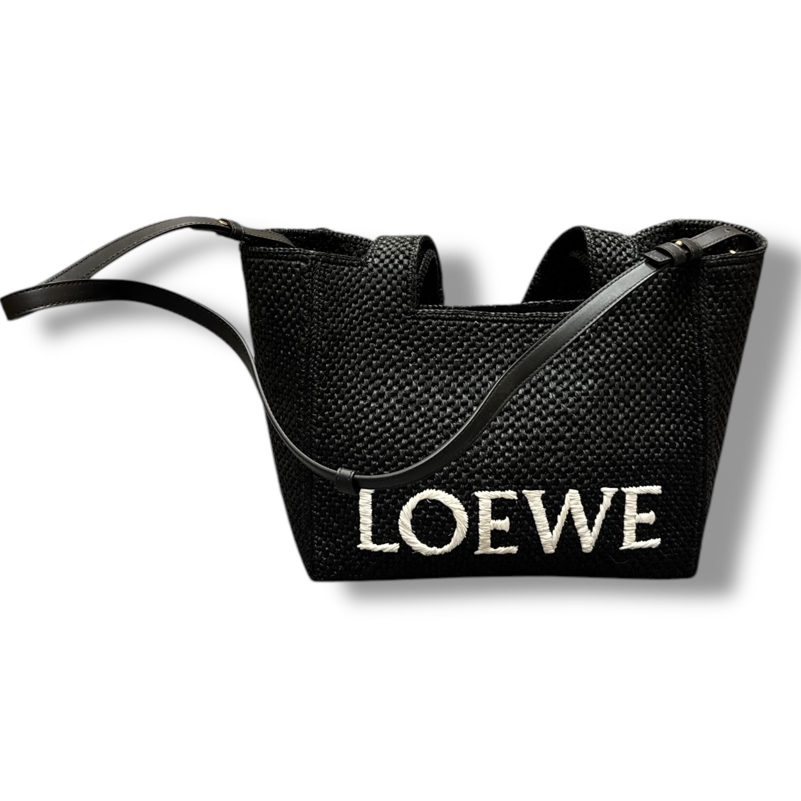 LOEWE ラフィアロゴトートバッグ ショルダーバッグ 鞄 カバン