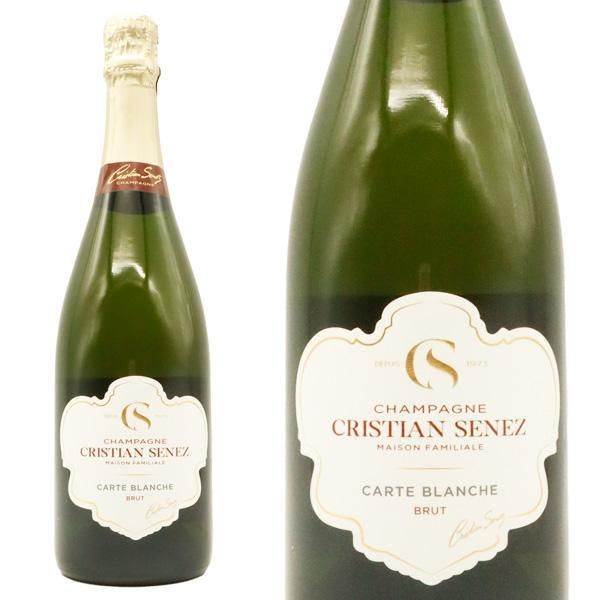 シャンパン  クリスチャン・セネ  カルト・ブランシュ  ブリュット  750ml  （フランス  シャンパーニュ  白  箱なし）  家飲み