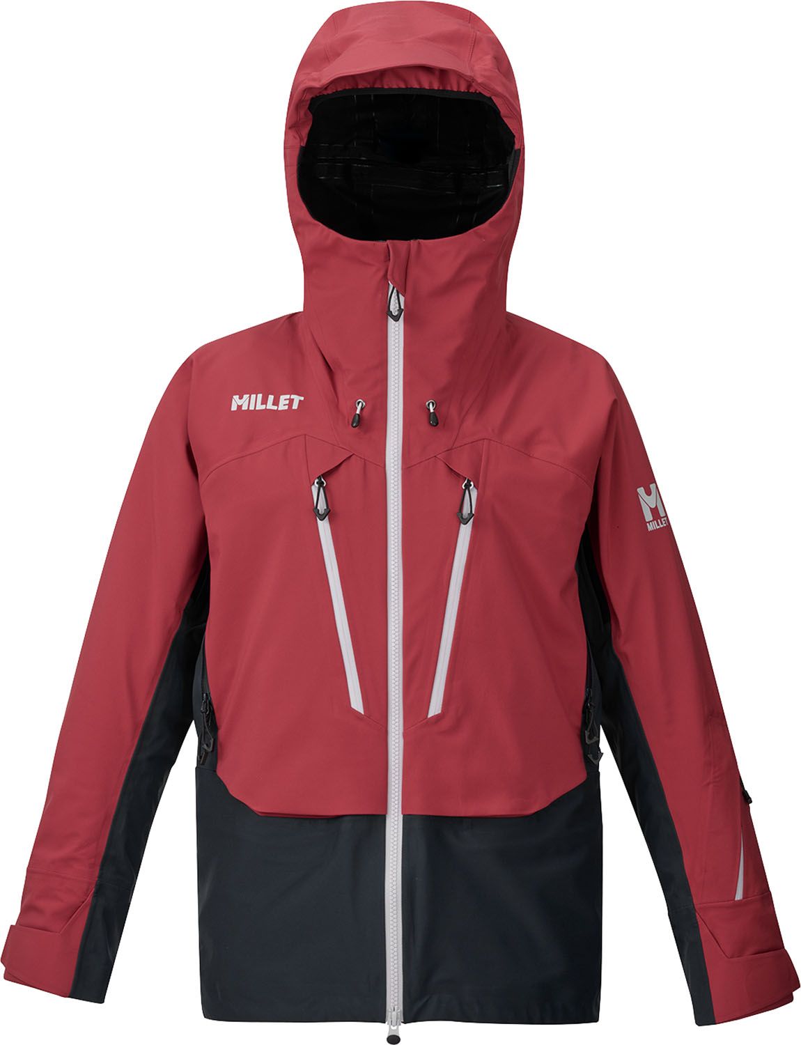 ミレー MILLET アウトドア TYPHON WARM NX STEEP JKT W MIV03157 N9824 DEEPRED|NOIR