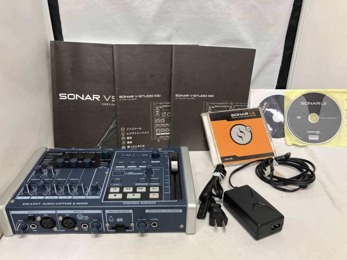 オーディオインターフェース cakewalk VS-100 周辺機器