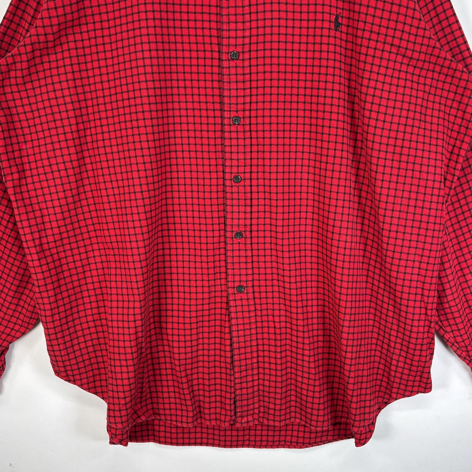 古着 ラルフローレン RALPH LAUREN 長袖シャツ フランネル