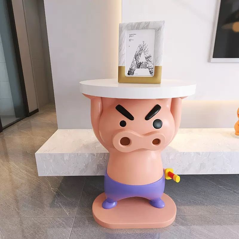 クレヨンしんちゃん ぶりぶりざえもん ローテーブル 高さ50cm クレヨン