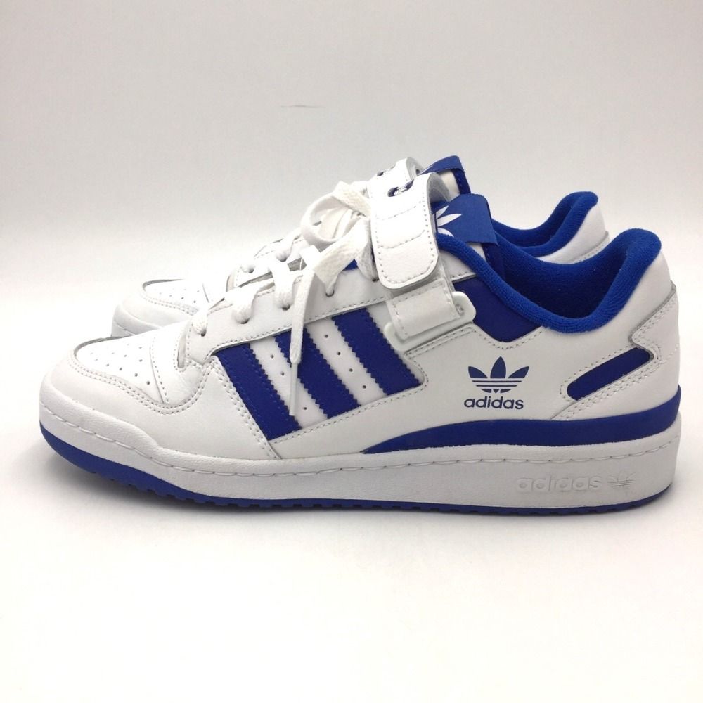 adidas アディダス スニーカー adidas FORUM LOW フォーラム ロー 白×青 26.5cm FY7756