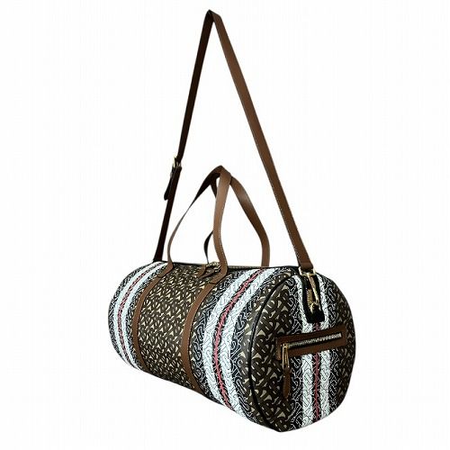 極美品　バーバリー　TB モノグラム　総ロゴ　ボストンバッグ　大容量　2way 極美品バーバリーTB モノグラム総ロゴボストンバッグ大容量2way