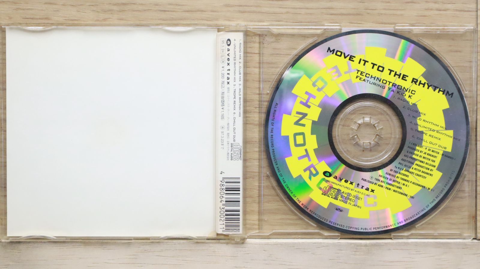 国内盤CD☆テクノトロニック ヤ・キッドK/□ ムーヴ・イット