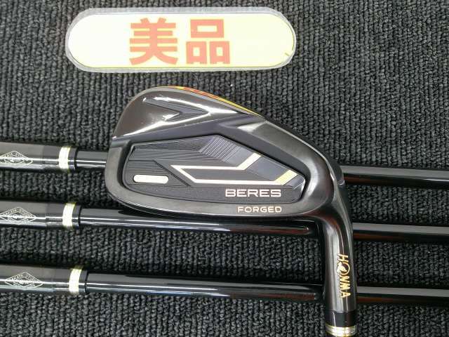 中古 アイアンセット ホンマ BERES 2024 BLACK/ARMRQ FX 4本セット/S/27[0392]松山店