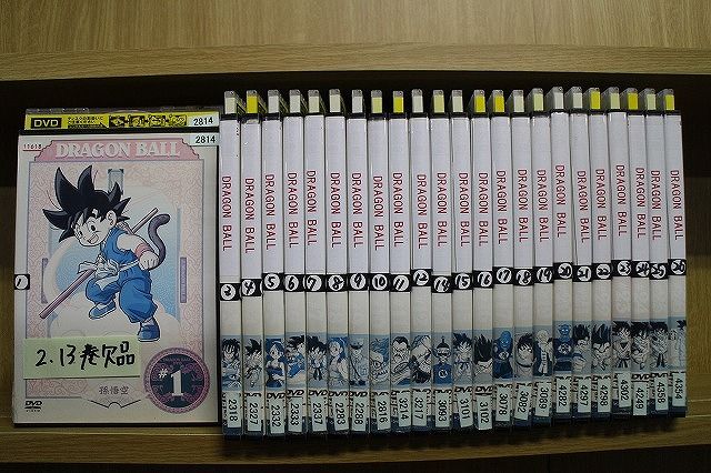 DVD ドラゴンボール 1～26巻(2、13巻欠品) 計24本set