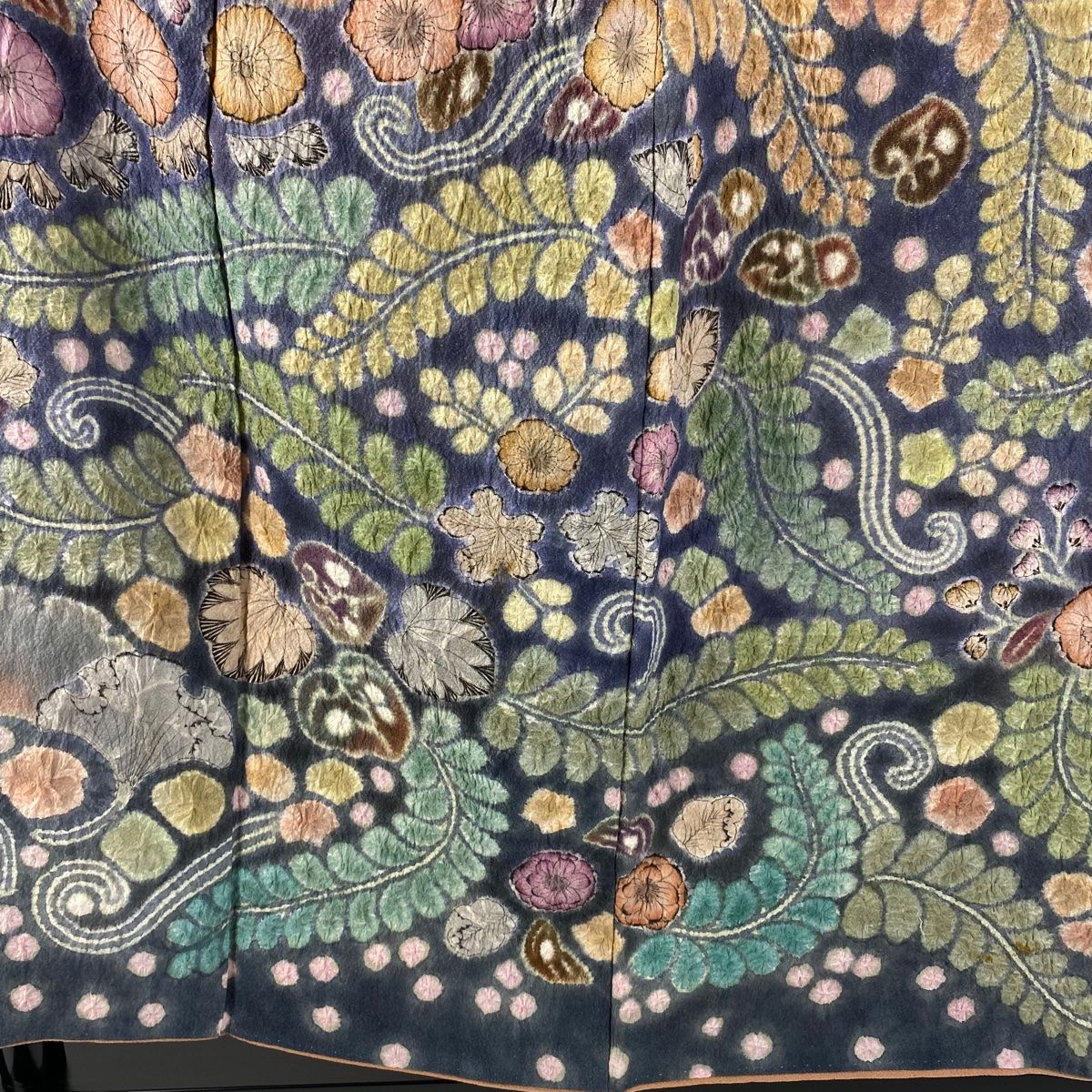 平和屋着物○京加賀友禅 松本健一 訪問着 草木文 暈し染め