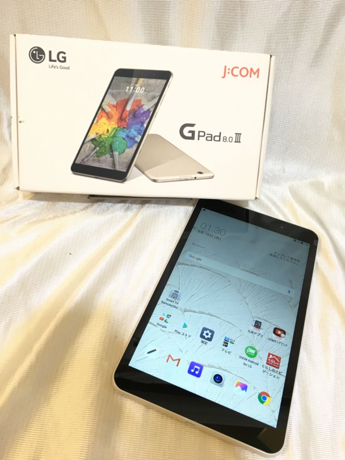 JCOM LG G Pad 8.0Ⅲ タブレット LGT02 - メルカリ