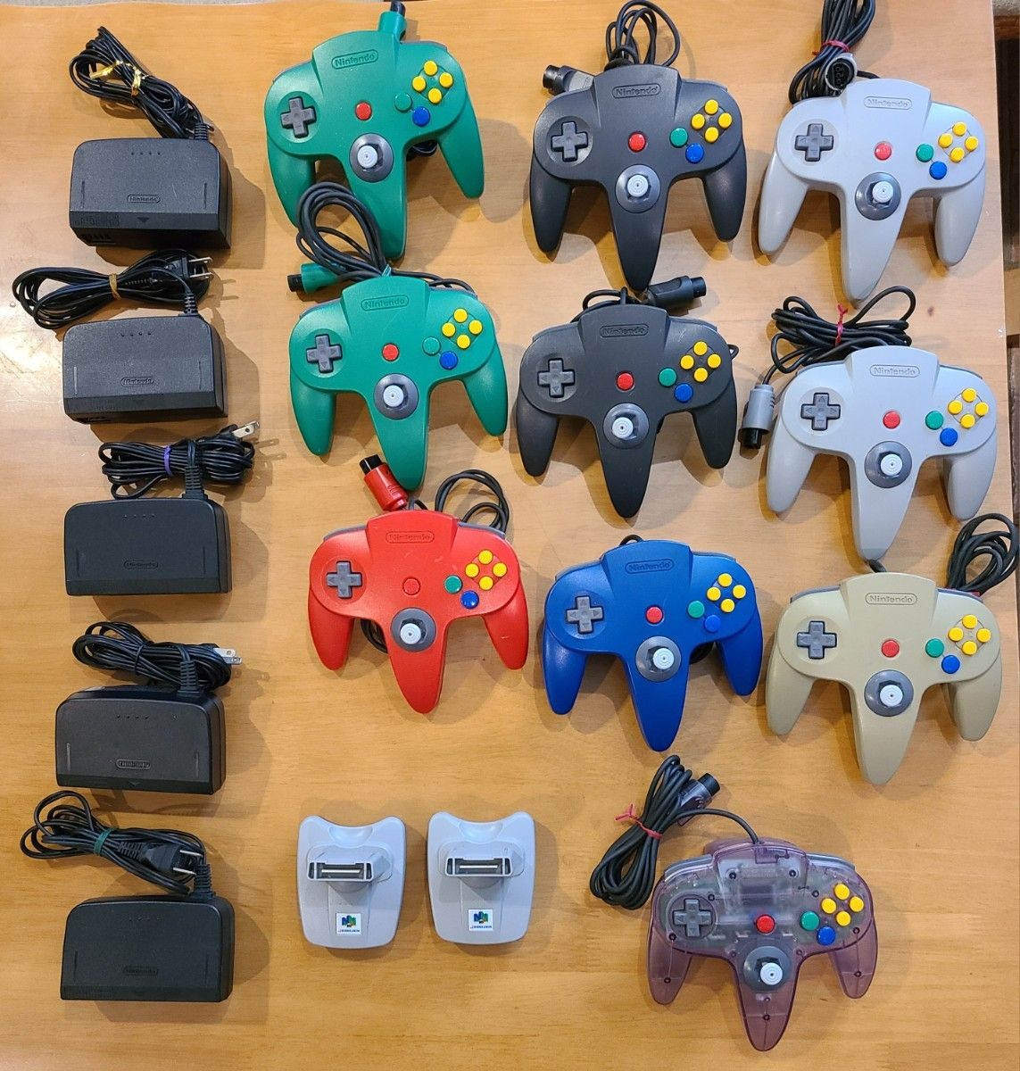 NINTENDO 64 コントローラー ２個 - ゲームソフト/ゲーム機本体