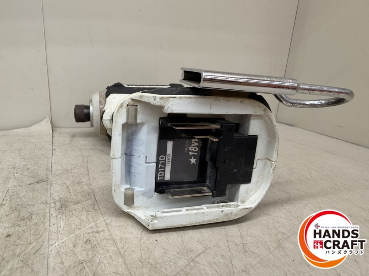 ♪ makita インパクトドライバ TD171DRGXW 18V6.0Ahバッテリー×2 充電器 マキタ HRDEVELOPMENT_JP