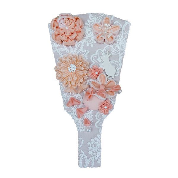 7号つまみ細工羽子板