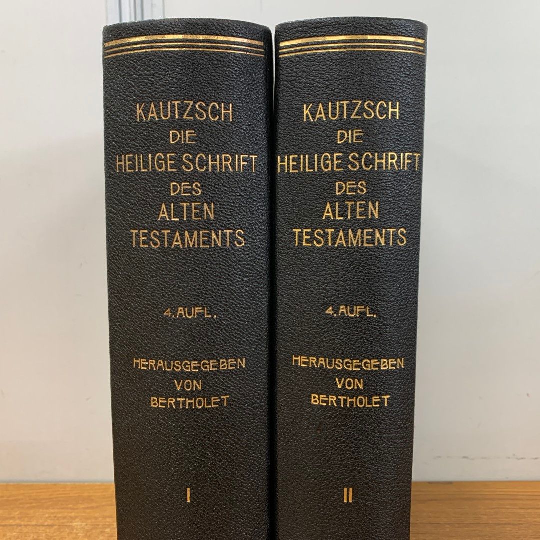 ▲01)【同梱不可】エミール・フリードリヒ・カウチ 旧約聖書の聖典 ドイツ語洋書 2冊セット/フリードリヒ・カウツシュ/宗教/信仰/思想/A 01)【同梱不可】エミール・フリードリヒ・カウチ 旧約聖書の聖典
