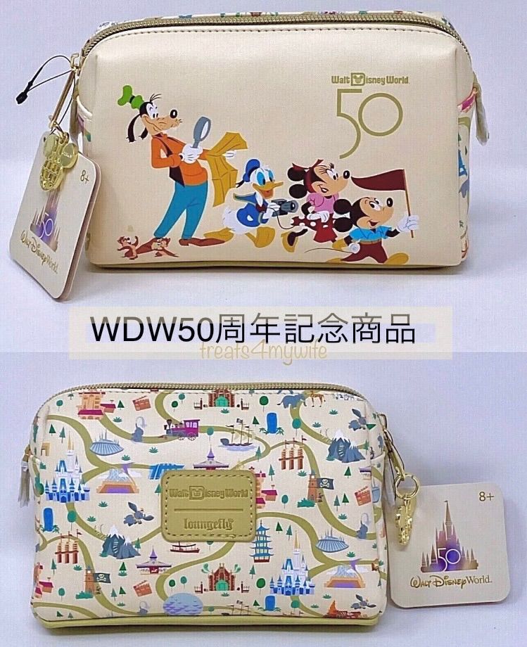 新品未使用 ウォルトディズニーワールドWDW50周年記念 ラウンジフライ バッグ