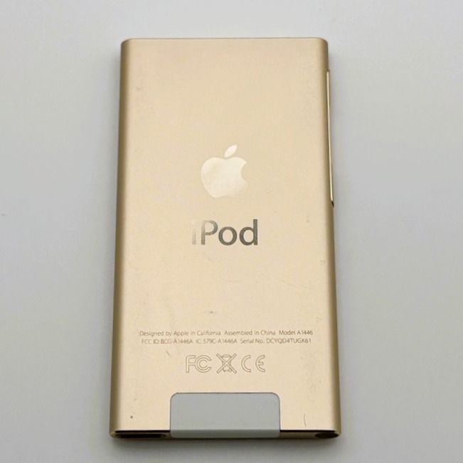Apple iPod nano 第7世代 16G A1446 ゴールド 088 Apple iPod