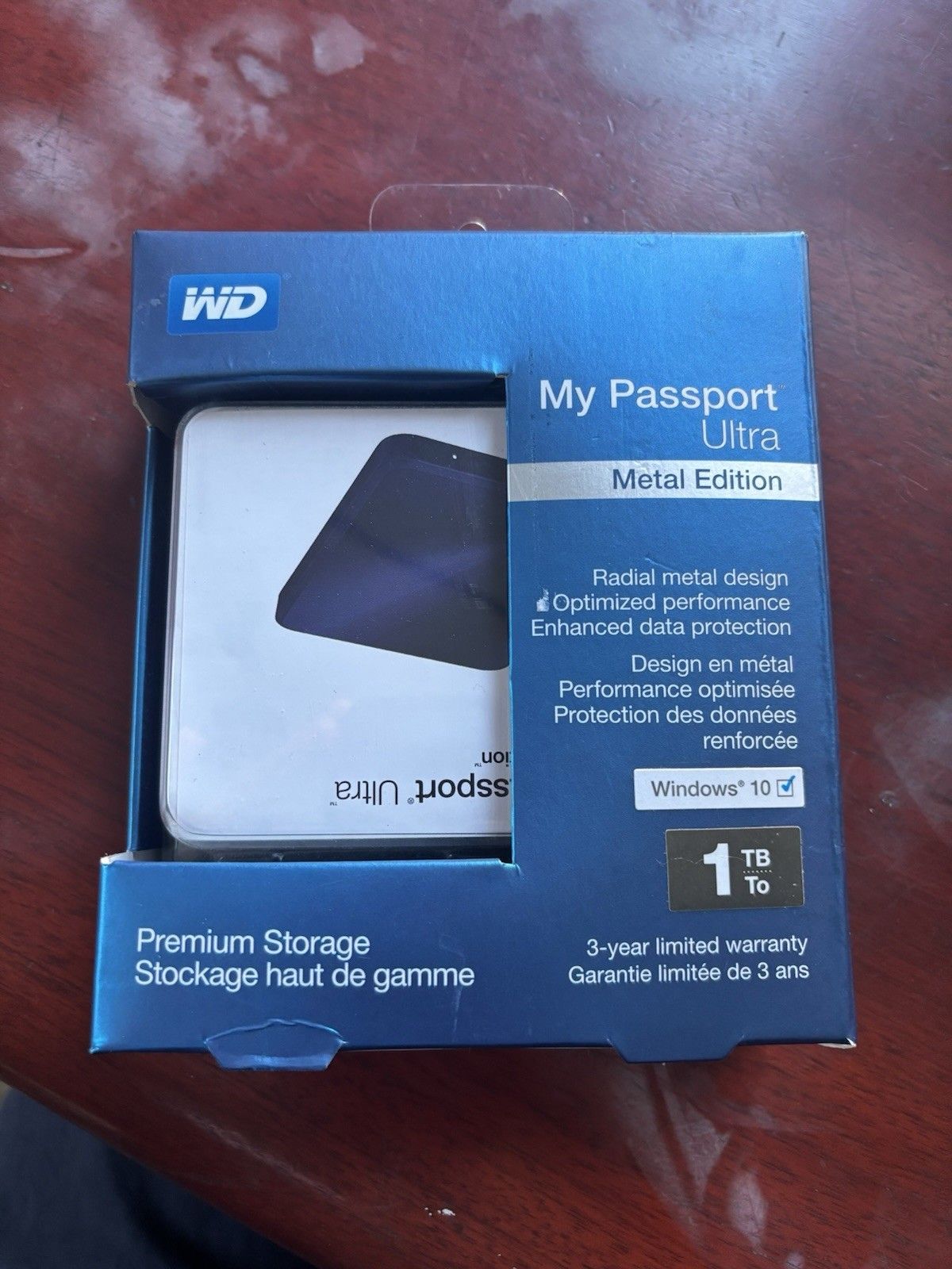 Western Digital Western Digital My Passpt Ultra 1TB プレミアム ステージ外付けハードドライブ