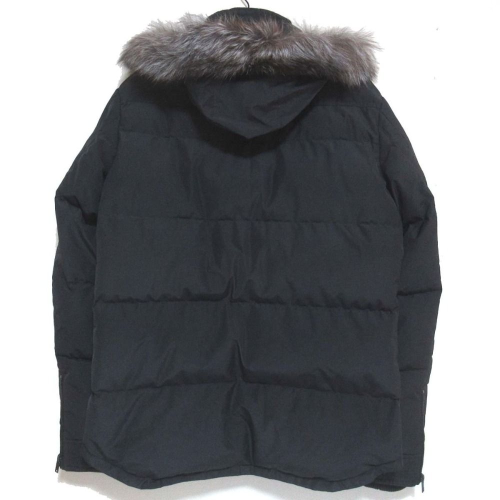 美品 MOOSE KNUCKLES ムースナックルズ ブルーフォックスファー  