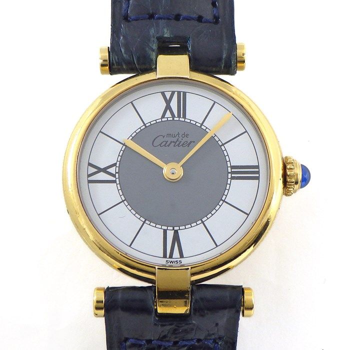 カルティエ Cartier 腕時計 マスト ヴァンドーム ヴェルメイユ 590004  