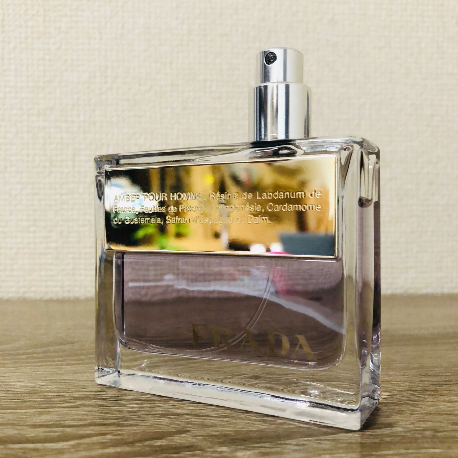 PRADA AMBER マン オードトワレ 50ml Amazon.com: Prada Amber Men 3.4 Oz EDT Spray : Beauty