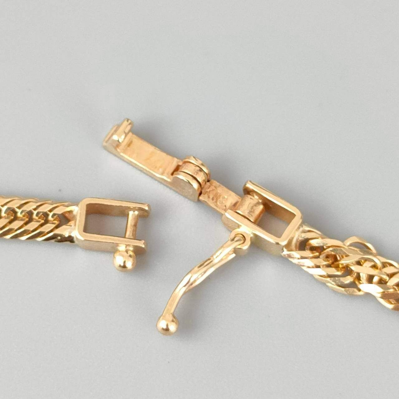  18金 K 18 男女兼用 造幣局 12面トリプル 喜平ネックレス 14 97ｇ 60 5㎝ D 67 ネックレス アクセサリー