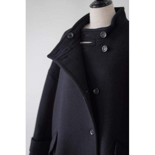 utiliteユティリテ　コート　新品未使用 utilite (ユティリテ) | スタンドカラーコート (black / gray
